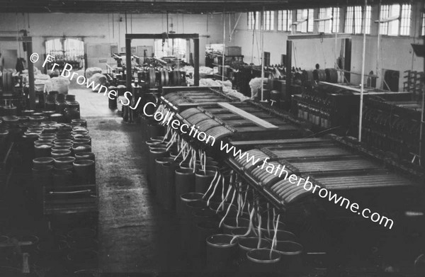 ROPE FACTORY INTERIORS SHOWING MANUFACTURE